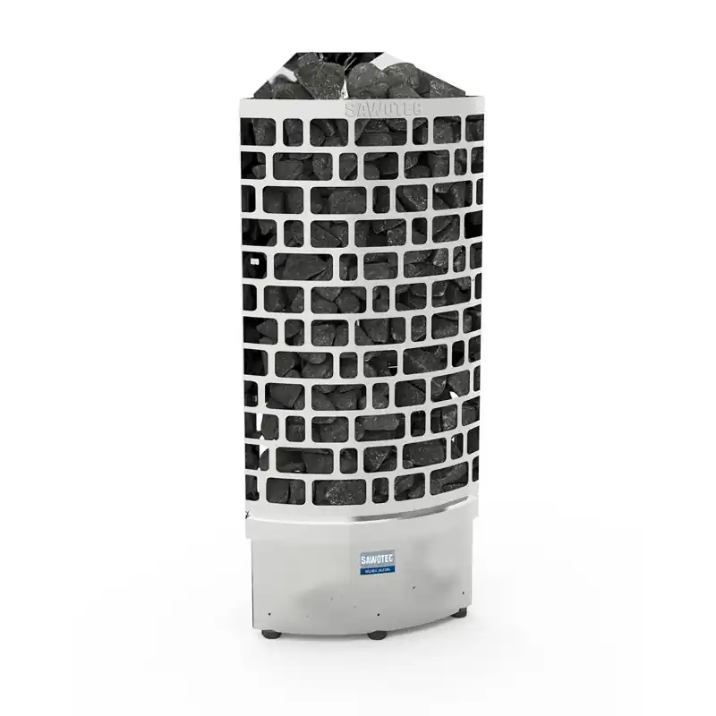 Direktkauf Elektrischer Saunaofen – SAWOTEC Ari Corner 9 kW, ohne Steuerung